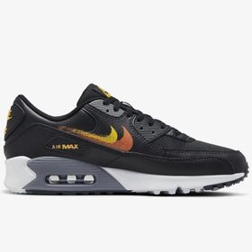 Nike Air Max 90 Leather Sneaker Gerçek Deri Siyah Günlük Erkek Spor Ayakkabı