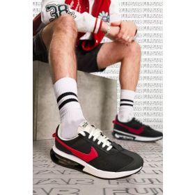 Nike Air Max Pre Day Black Red Sneaker Günlük Siyah Kırmızı Beyaz Unisex Spor Ayakkabı