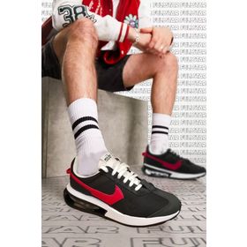 Nike Air Max Pre Day Black Red Sneaker Günlük Siyah Kırmızı Beyaz Unisex Spor Ayakkabı