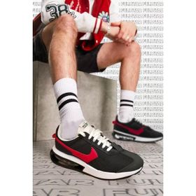 Nike Air Max Pre Day Black Red Sneaker Günlük Siyah Kırmızı Beyaz Unisex Spor Ayakkabı