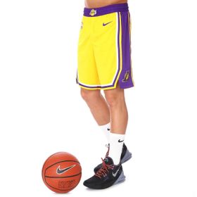 Nike AJ5617-728 NBA Los Angeles Lakers Lebron Erkek Sarı Basketbol Şortu