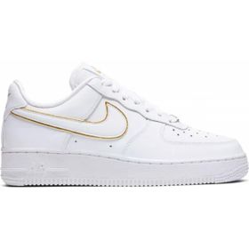 Nike AO2132-102 Air Force 1 Low Icon Clash White Metallic Gold W Günlük Spor Ayakkabı