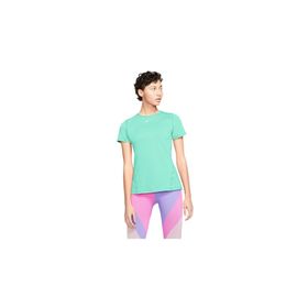 Nike AO9951-342 Yeşil Kadın T-Shirt