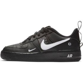 Nike AR1708-001 Air Force 1 Lv8 Utility Gs Siyah Spor Ayakkabı