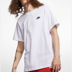 Nike AR4997-101 Beyaz Sportswear Club Erkek Tişört
