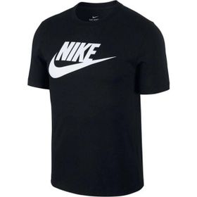 Nike AR5004-010 M Nsw Tee Icon Futura Erkek Siyah Günlük Stil Tişört