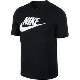 Nike AR5004-010 M Nsw Tee Icon Futura Erkek Siyah Günlük Stil Tişört