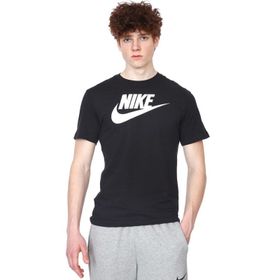 Nike AR5004-010 M Nsw Tee Icon Futura Siyah Erkek T-shirt