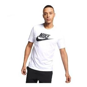 Nike AR5004-101 M Nsw Tee Icon Futura Beyaz Erkek T-shirt
