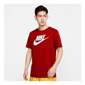 Nike AR5004-660 M Nsw Tee Icon Futura Kırmızı Erkek T-shirt