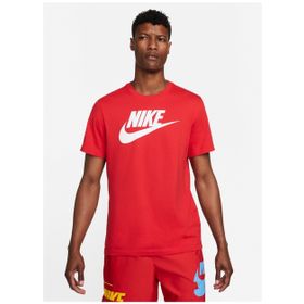 Nike AR5004-660 M Nsw Tee Icon Futura Kırmızı Erkek T-shirt