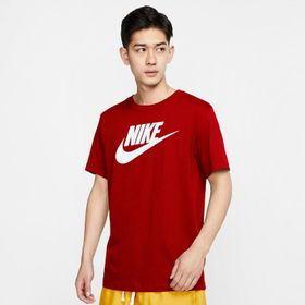 Nike AR5004-660 M Nsw Tee Icon Futura Kırmızı Erkek T-shirt