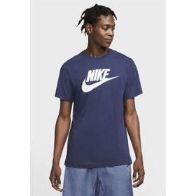 Nike AR5004 M Nsw Tee Icon Futura Mavi Erkek T-Shirt