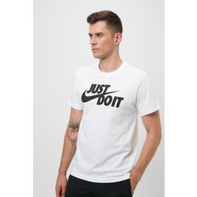 Nike AR5006-100 NSW Tee Just Do It Swoosh Beyaz Erkek T-shirt