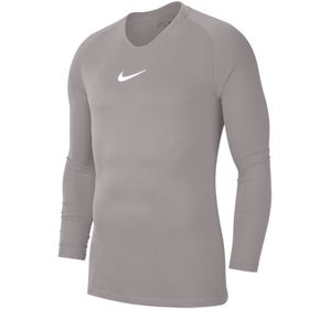 Nike AV2609-057 Gri Dry Park Futbol Uzun Kollu Erkek T-Shirt