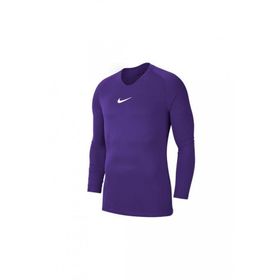 Nike AV2609-547 Mor Dry Park Futbol Uzun Kollu Erkek T-Shirt