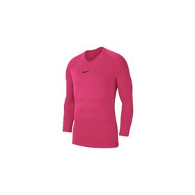 Nike AV2609-616 Pembe Dry Park Futbol Uzun Kollu Erkek T-Shirt