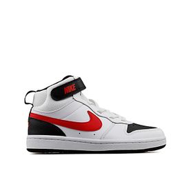 Nike Beyaz Court Borough Mid 2 (Psv) Çocuk Günlük Ayakkabı