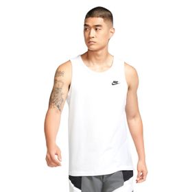 Nike BQ1260-100 M Nsw Club Tank Erkek Beyaz Günlük Stil Atlet