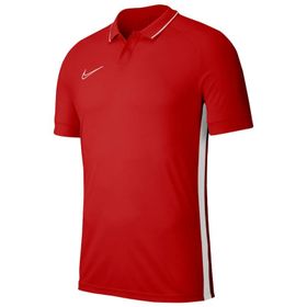 Nike BQ1496-657 Kırmızı ACDMY19 Polo Yaka T-Shirt