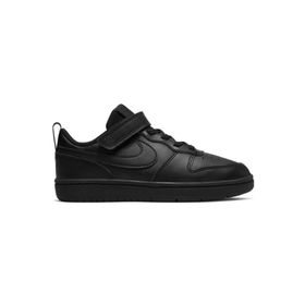 Nike BQ5451-001 Unisex Çocuk Siyah Court Borough Spor Ayakkabı