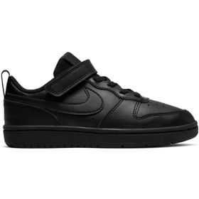 Nike BQ5451-001 Unisex Çocuk Siyah Court Borough Spor Ayakkabı