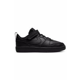 Nike BQ5451-001 Unisex Çocuk Siyah Court Borough Spor Ayakkabı