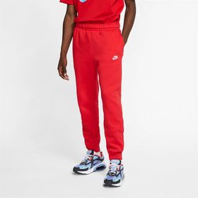 Nike BV267 Sportswear Club Fleece Kırmızı Renk Erkek Eşofman Altı