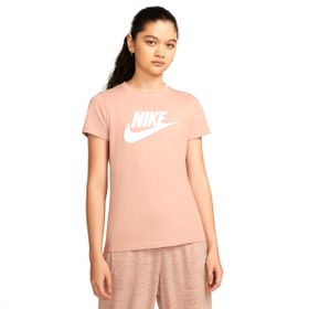 Nike BV6169-609 W Nsw Tee Essntl Icon Futura Pudra Kadın T-Shirt