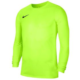Nike BV6706-702-DIG Erkek Df Park VII Jsy Ls Erkek Sarı Futbol Forma