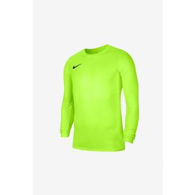 Nike BV6706-702-DIG Erkek Df Park VII Jsy Ls Erkek Sarı Futbol Forma