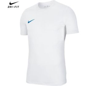 Nike BV6708-102 M Nk Df Park VII Jsy Ss Erkek Beyaz Futbol Tişört