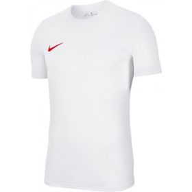 Nike BV6708-103 M Nk Df Park VII Jsy Ss Erkek Beyaz Futbol Tişört