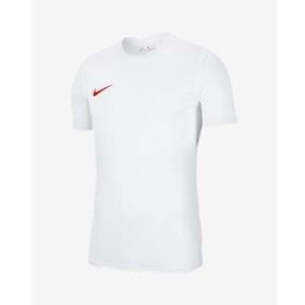 Nike BV6708-103 M Nk Df Park VII Jsy Ss Erkek Beyaz Futbol Tişört