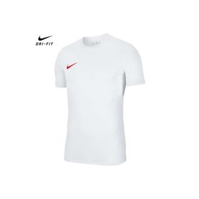 Nike BV6708-103 M Nk Df Park VII Jsy Ss Erkek Beyaz Futbol Tişört