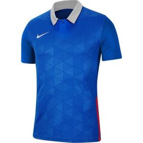 Nike BV6725-465 Mavi Jersey Trophy IV Polo Yaka Erkek T-Shirt