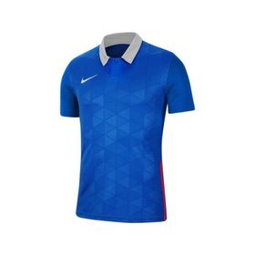 Nike BV6725-465 Mavi Jersey Trophy IV Polo Yaka Erkek T-Shirt