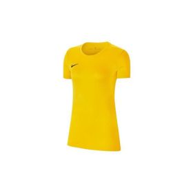 Nike BV6728-657 Kırmızı W Nk Dry Park Vıı Jsy Ss Kadın T-Shirt