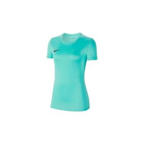Nike BV6728-657 Kırmızı W Nk Dry Park Vıı Jsy Ss Kadın T-Shirt