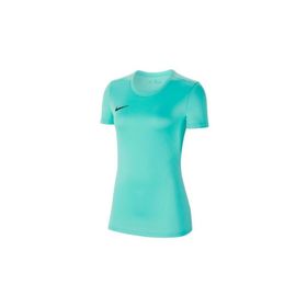 Nike BV6728-657 Kırmızı W Nk Dry Park Vıı Jsy Ss Kadın T-Shirt