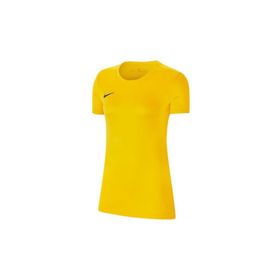 Nike BV6728-657 Kırmızı W Nk Dry Park Vıı Jsy Ss Kadın T-Shirt