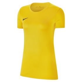 Nike BV6728-719 Dry Park VII Jsy Ss Kadın Sarı Futbol Tişört