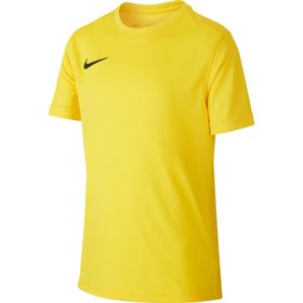 Nike BV6741-719 Sarı Y NK DF PARK VII JSY SS Futbol Antrenman Erkek T-Shirt