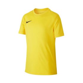 Nike BV6741-719 Sarı Y NK DF PARK VII JSY SS Futbol Antrenman Erkek T-Shirt