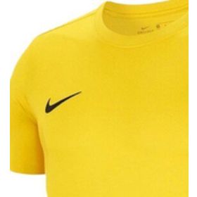 Nike BV6741-719 Sarı Y NK DF PARK VII JSY SS Futbol Antrenman Erkek T-Shirt