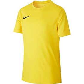 Nike BV6741-719 Sarı Y NK DF PARK VII JSY SS Futbol Antrenman Erkek T-Shirt