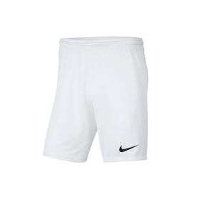 Nike BV6855-100 Dry Park III Erkek Beyaz Futbol Şort