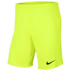 Nike BV6855-702 Sarı Dry Park III Spor Erkek Şort