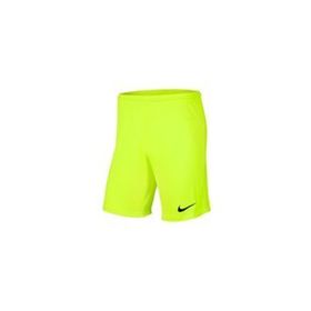Nike BV6855-702 Sarı Dry Park III Spor Erkek Şort