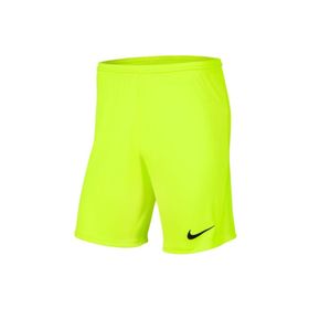 Nike BV6855-702 Sarı Dry Park III Spor Erkek Şort